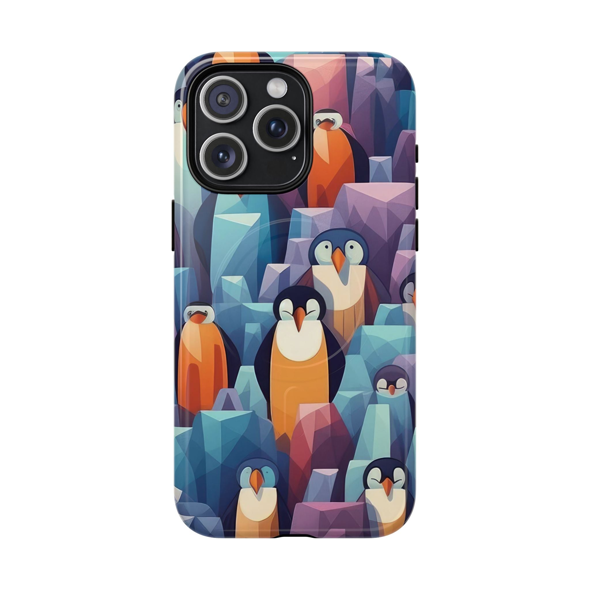 Penguin Family - Tough Magnetic Case