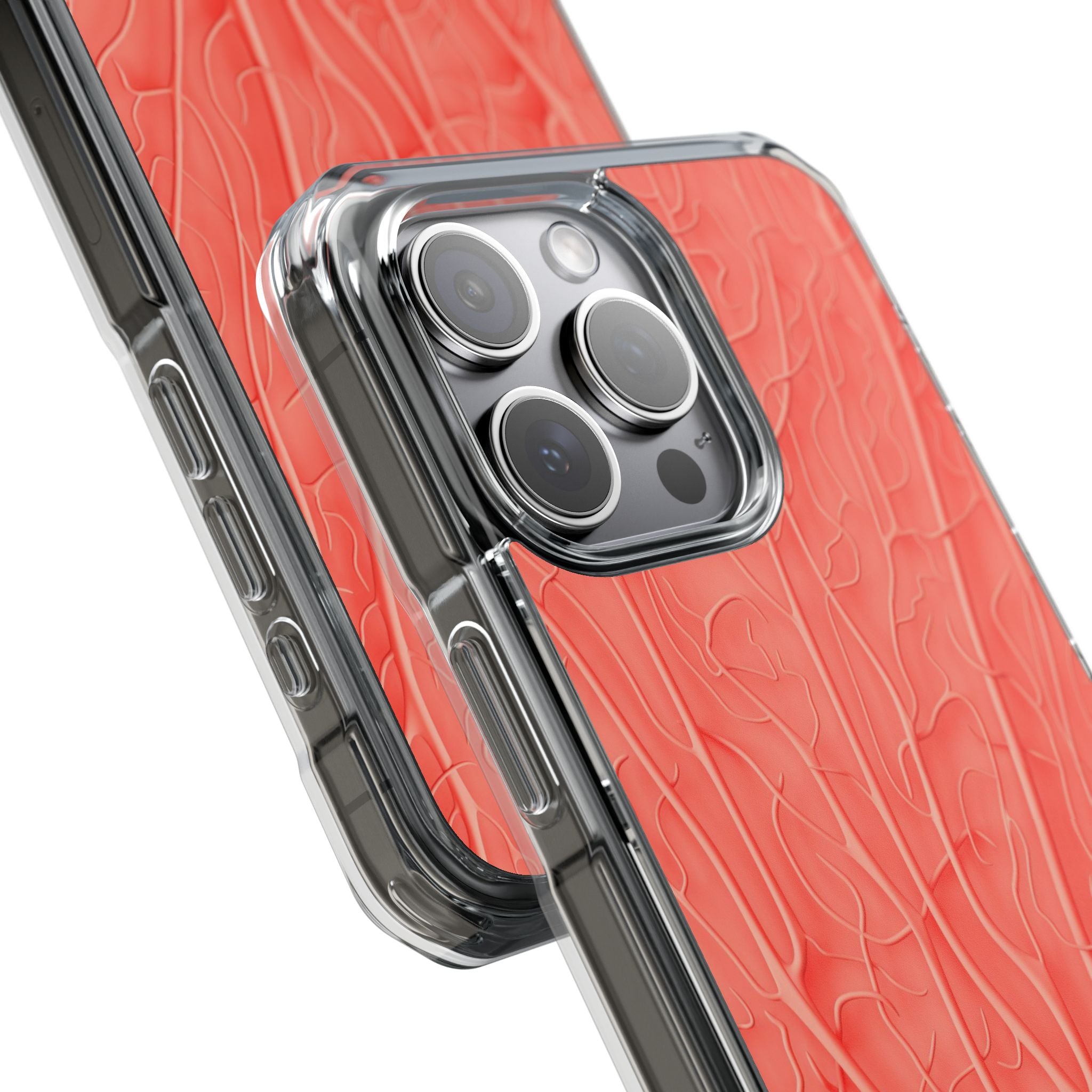 Coral - Magnetic Clear Impact Case