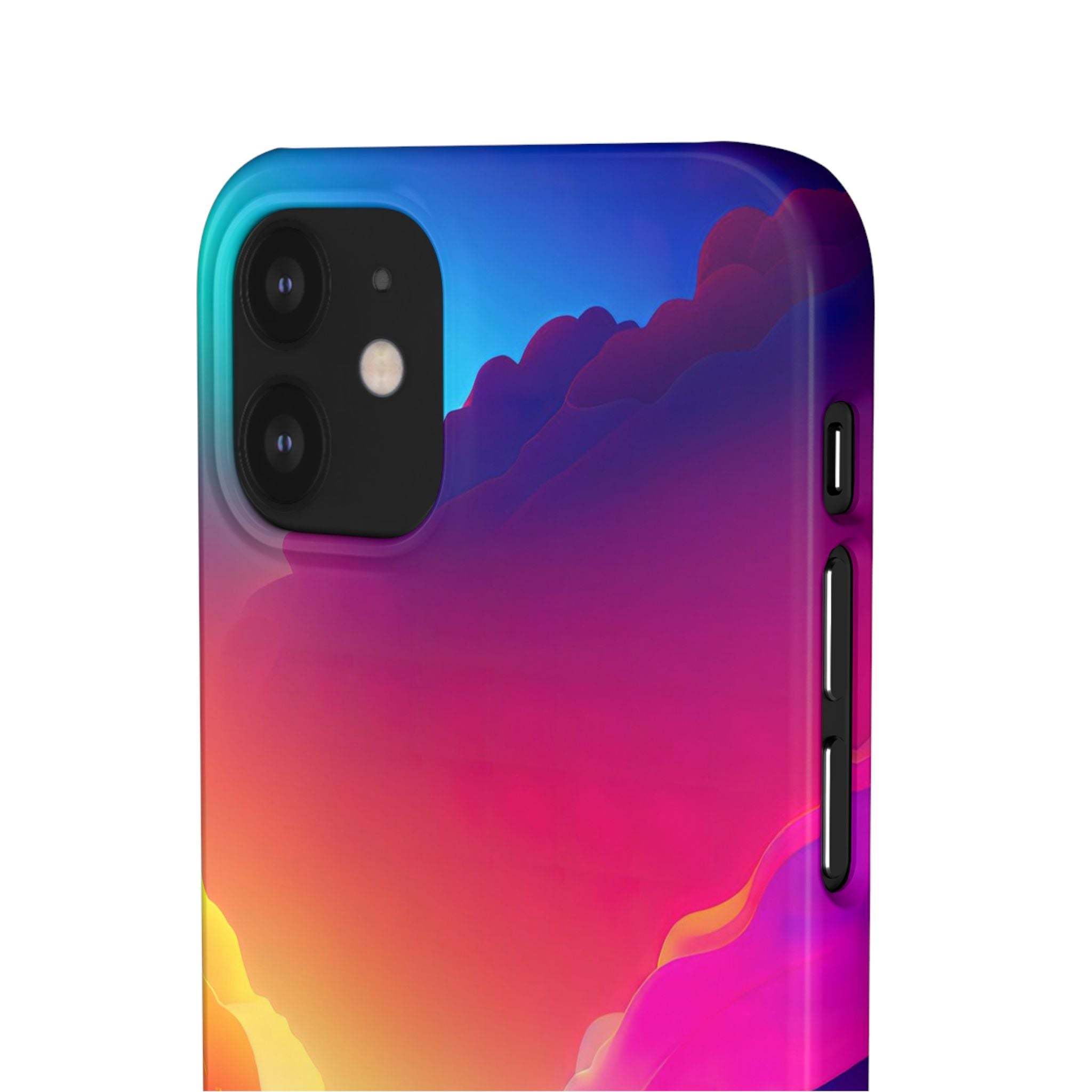 Rainbow Clouds - Snap Case