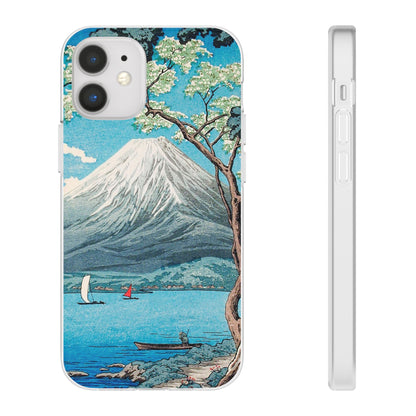 Mount Fuji from Lake Yamanaka - Flexi Case