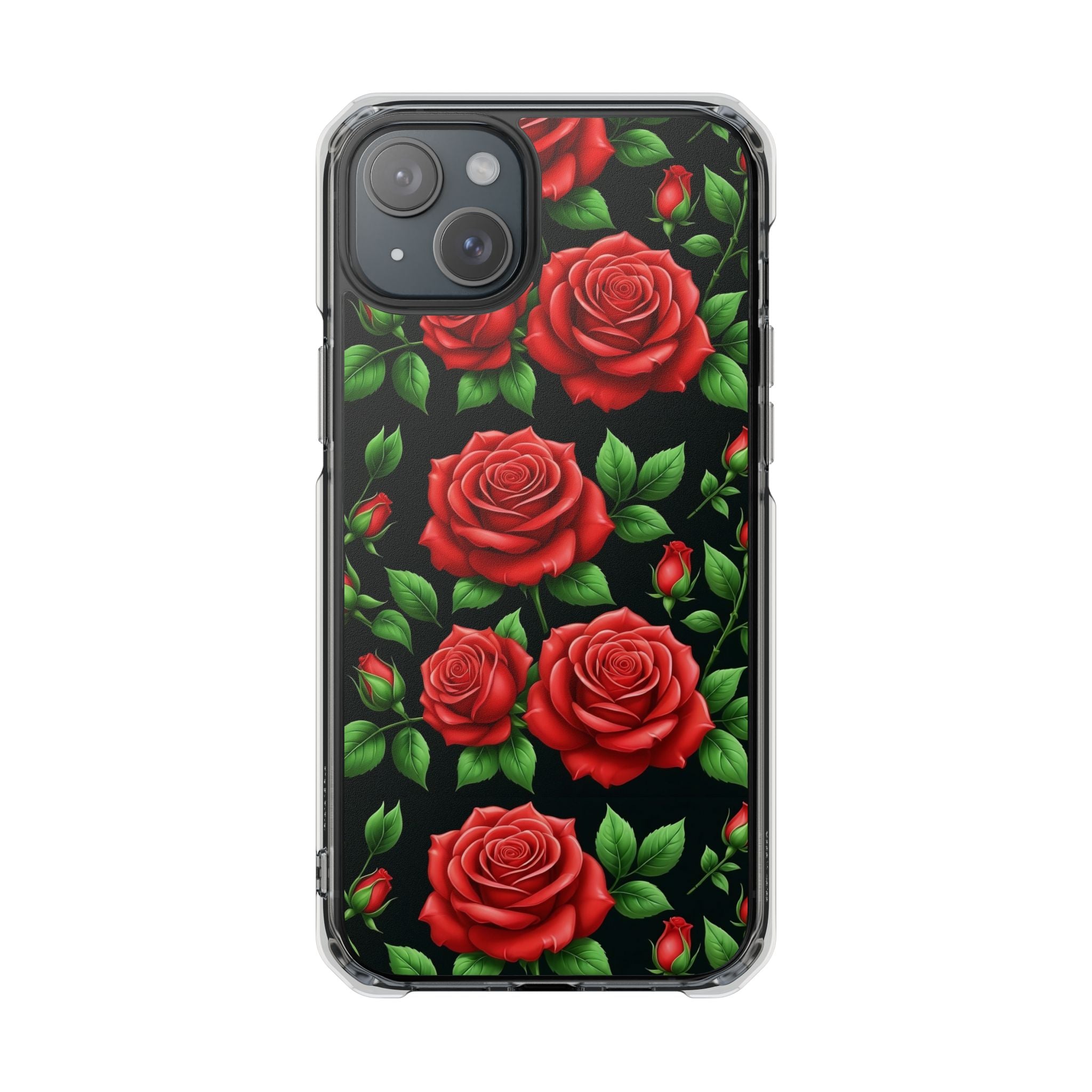 Roses are Red - Magnetic Clear Impact Case