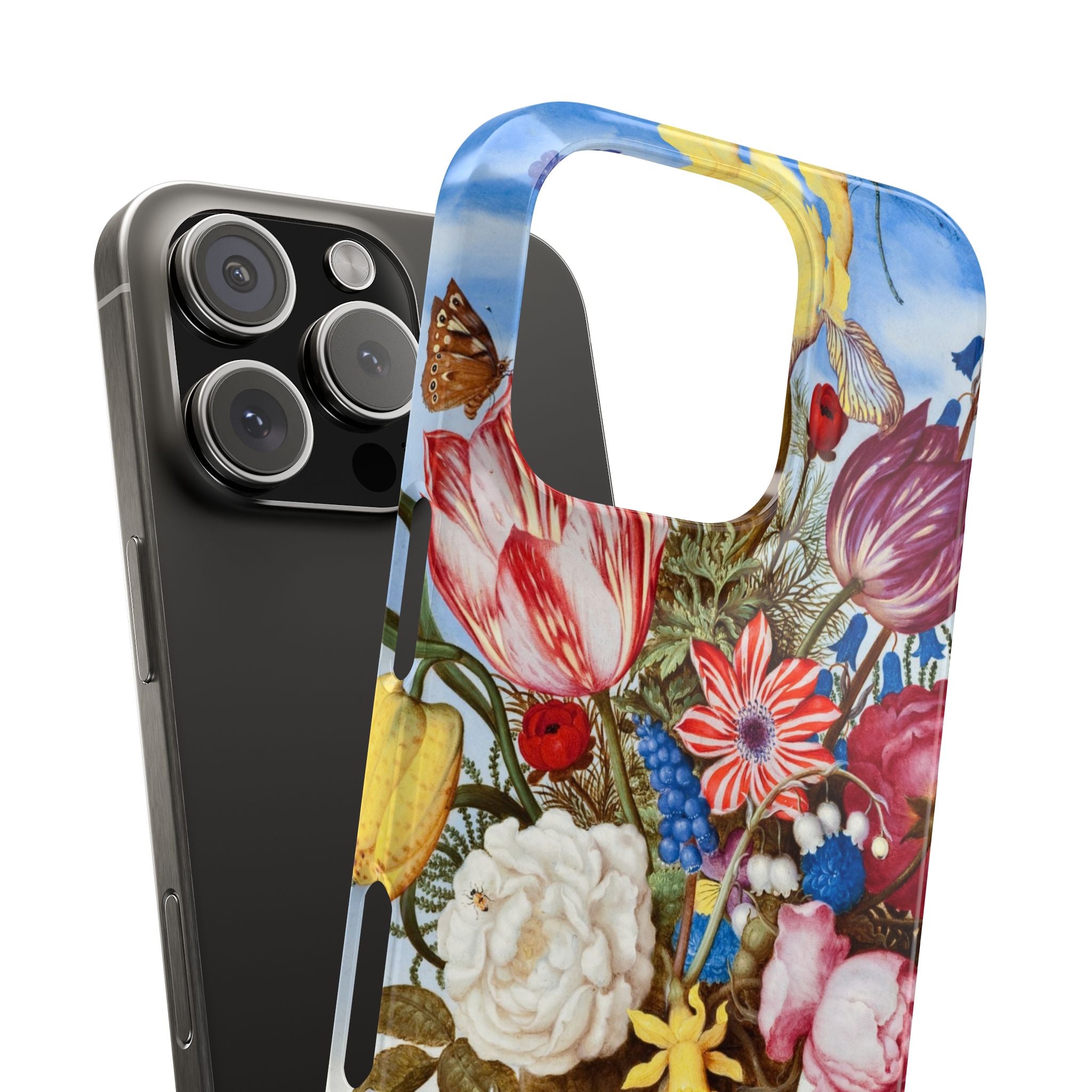 Bouquet of Flowers by Ambrosius Bosschaert - Snap Case