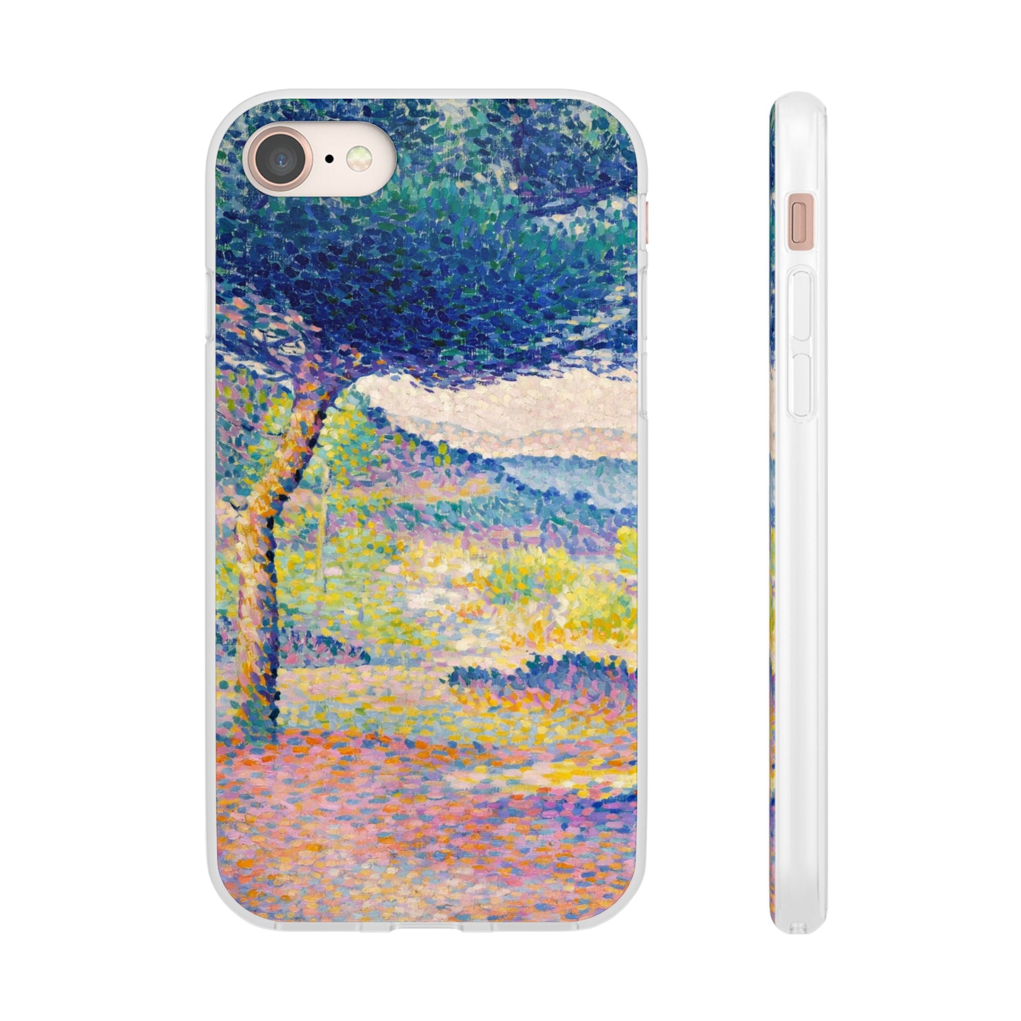 Pines Along the Shore (1896) by Henri-Edmond Cross - Flexi Case