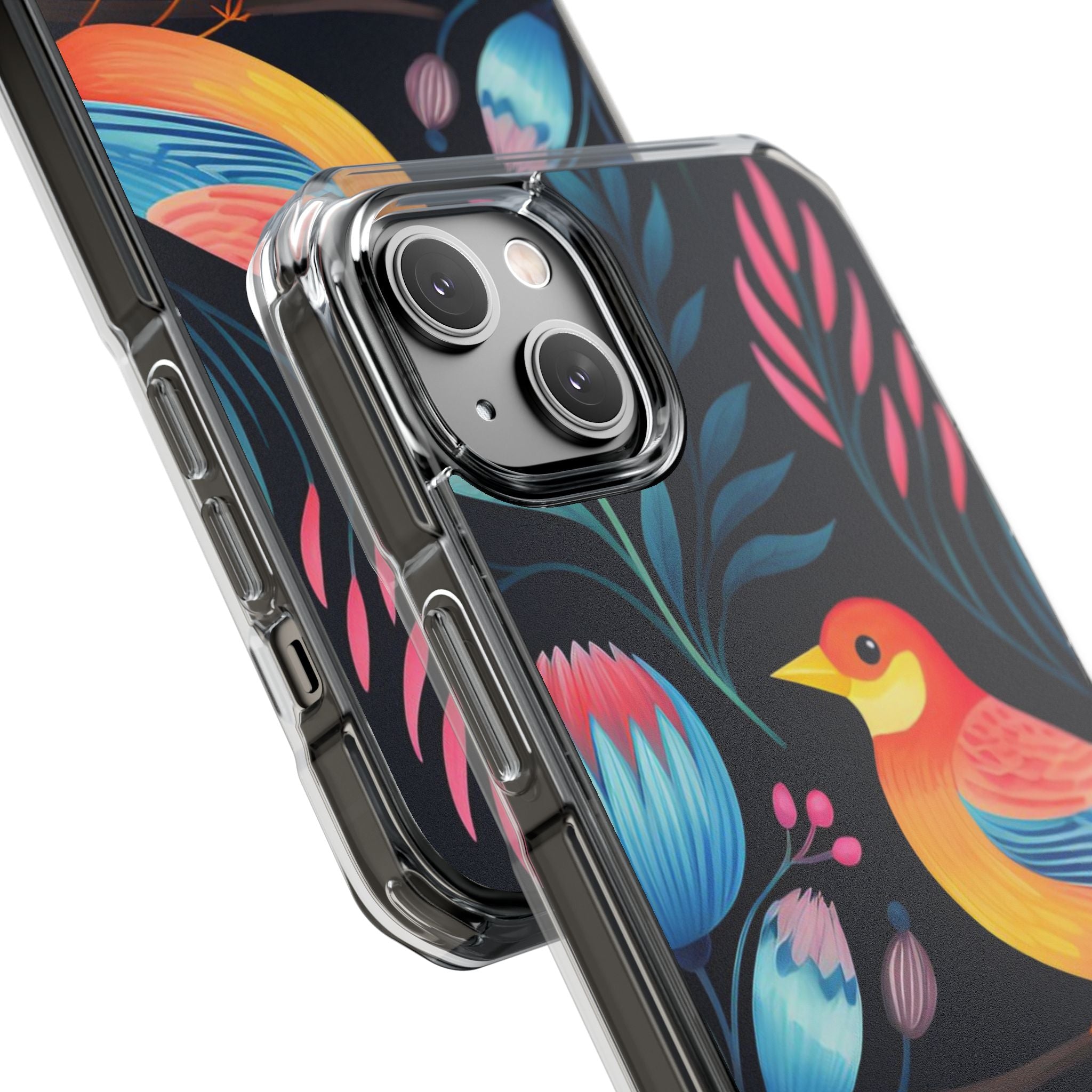 Bright Birds - Magnetic Clear Impact Case