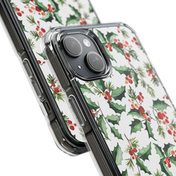 Image of Mistletoe - Magnetic Clear Impact Case