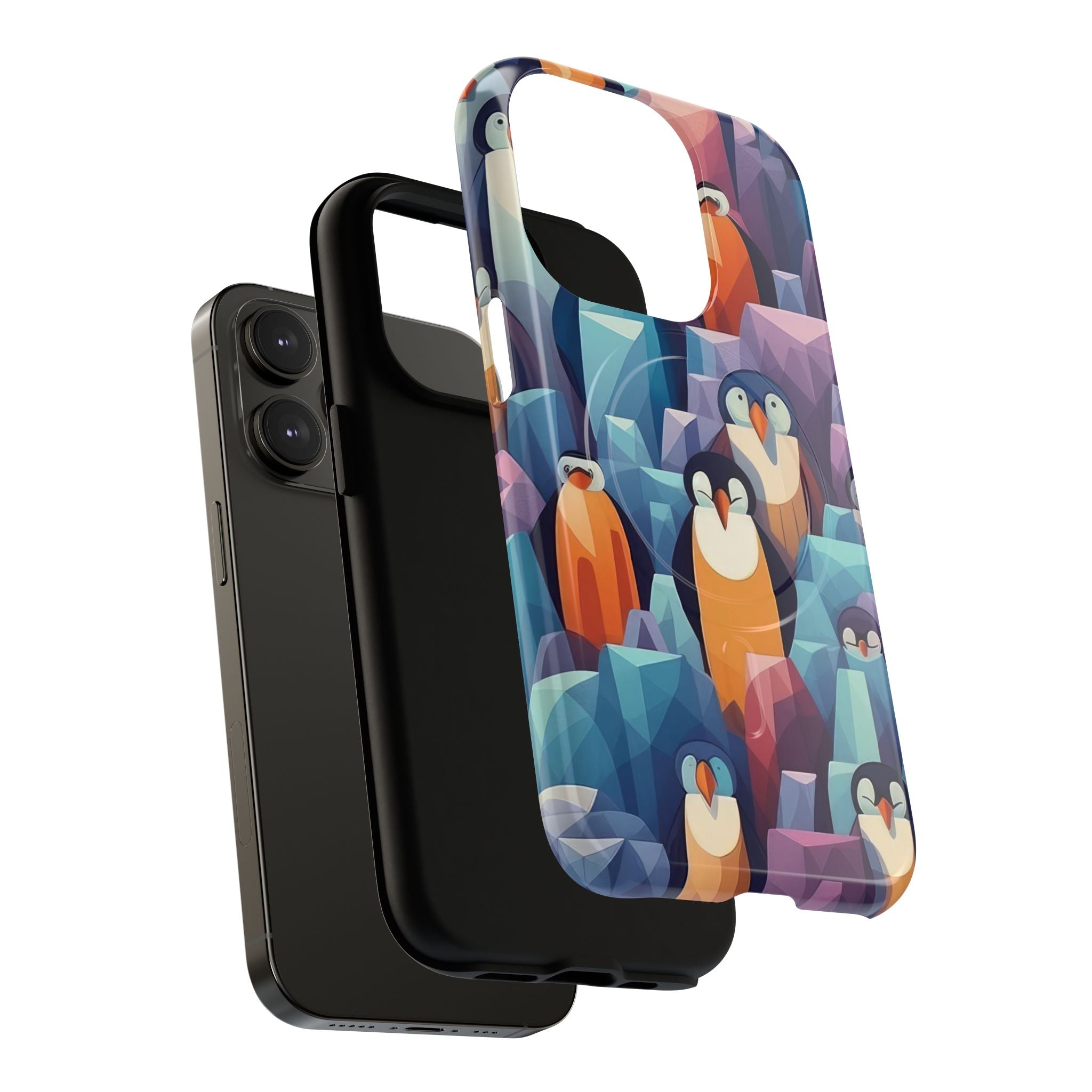 Penguin Family - Tough Magnetic Case