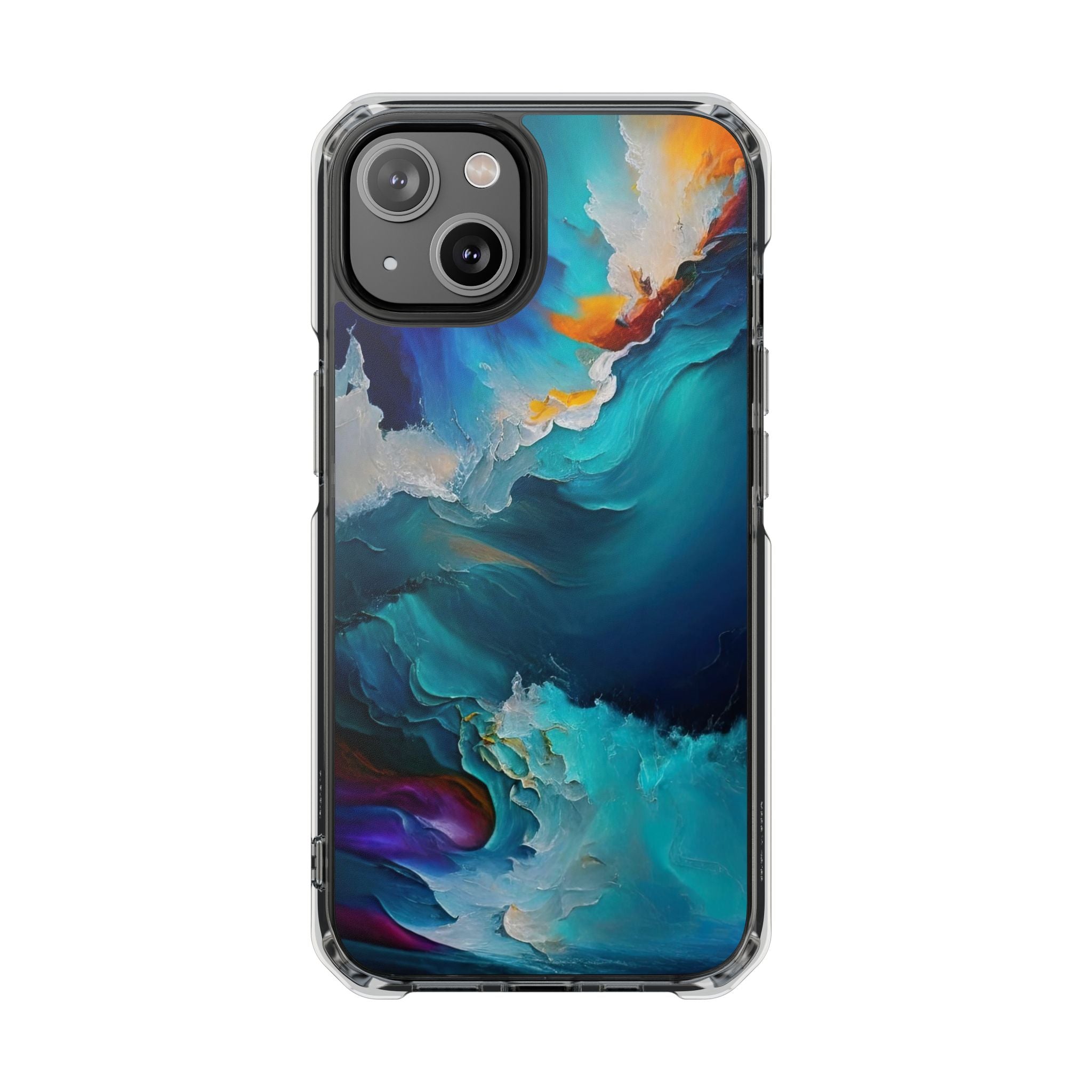 Brushstrokes - Magnetic Clear Impact Case