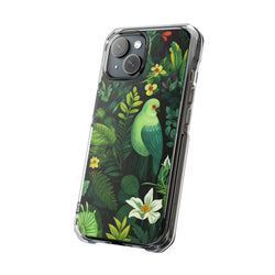 Image of Bird of Green - Magnetic Clear Impact Case