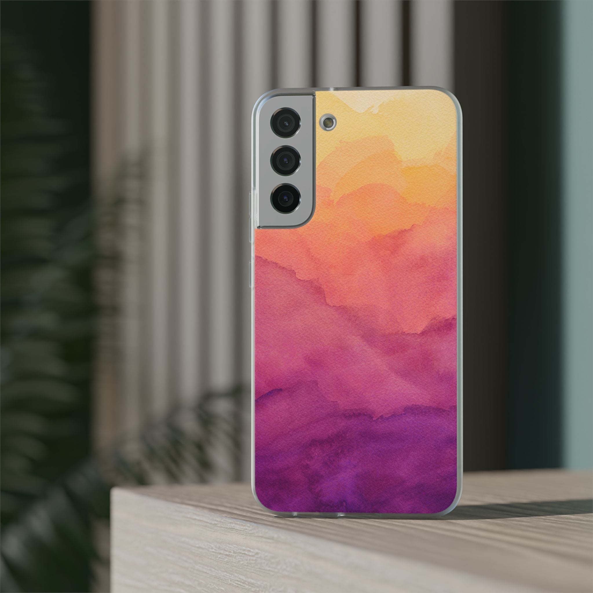 Watercolour Sunrise - Flexi Case