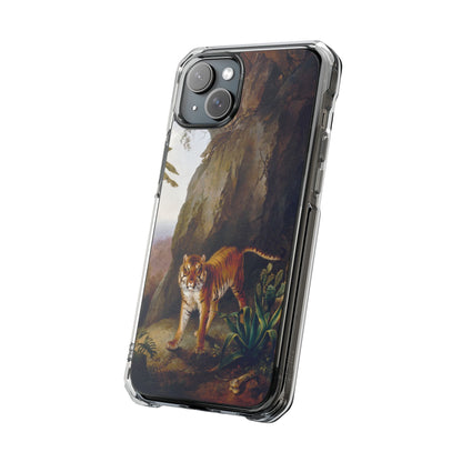 Tiger in a Cave (ca. 1814) - Magnetic Clear Impact Case