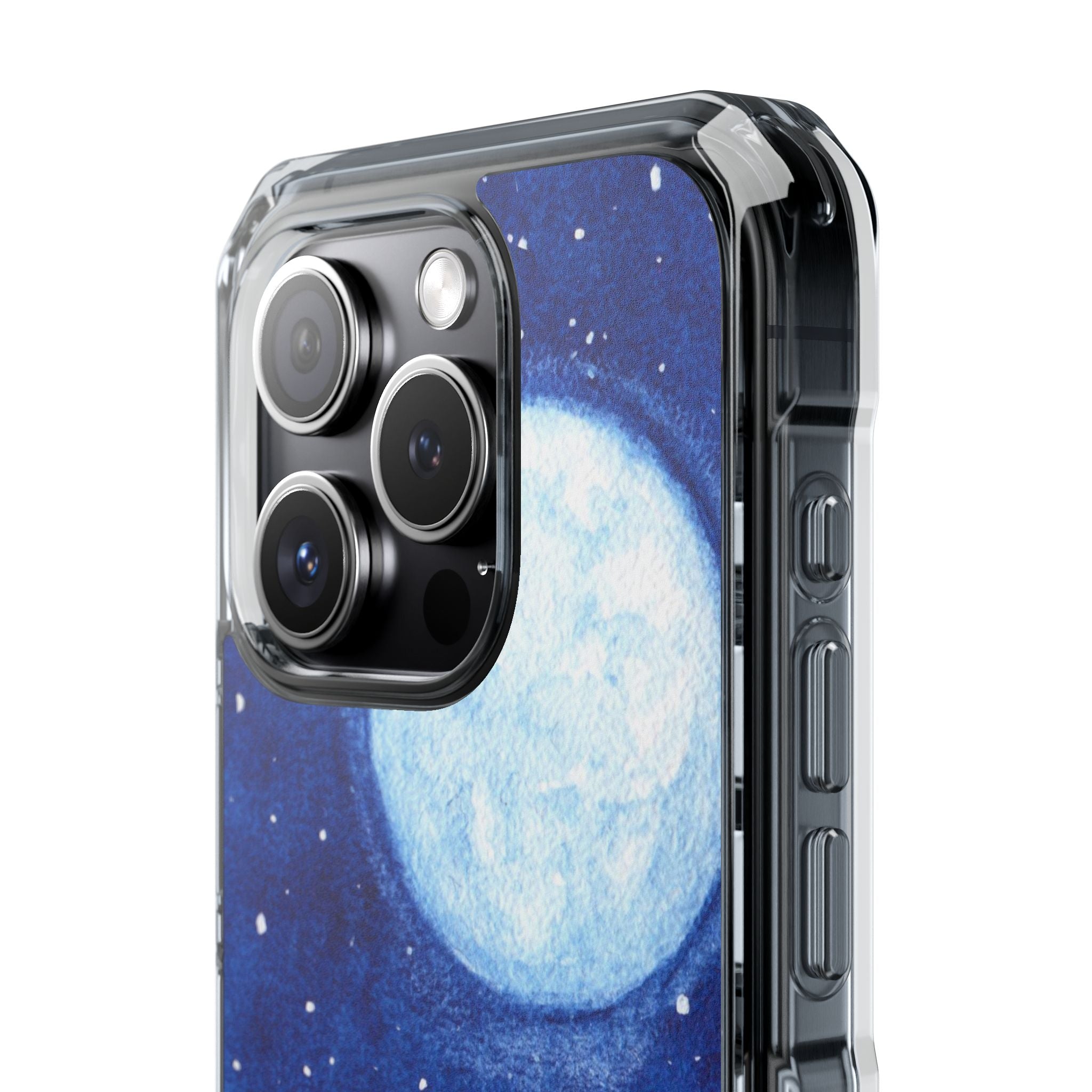 Night Moon - Magnetic Clear Impact Case