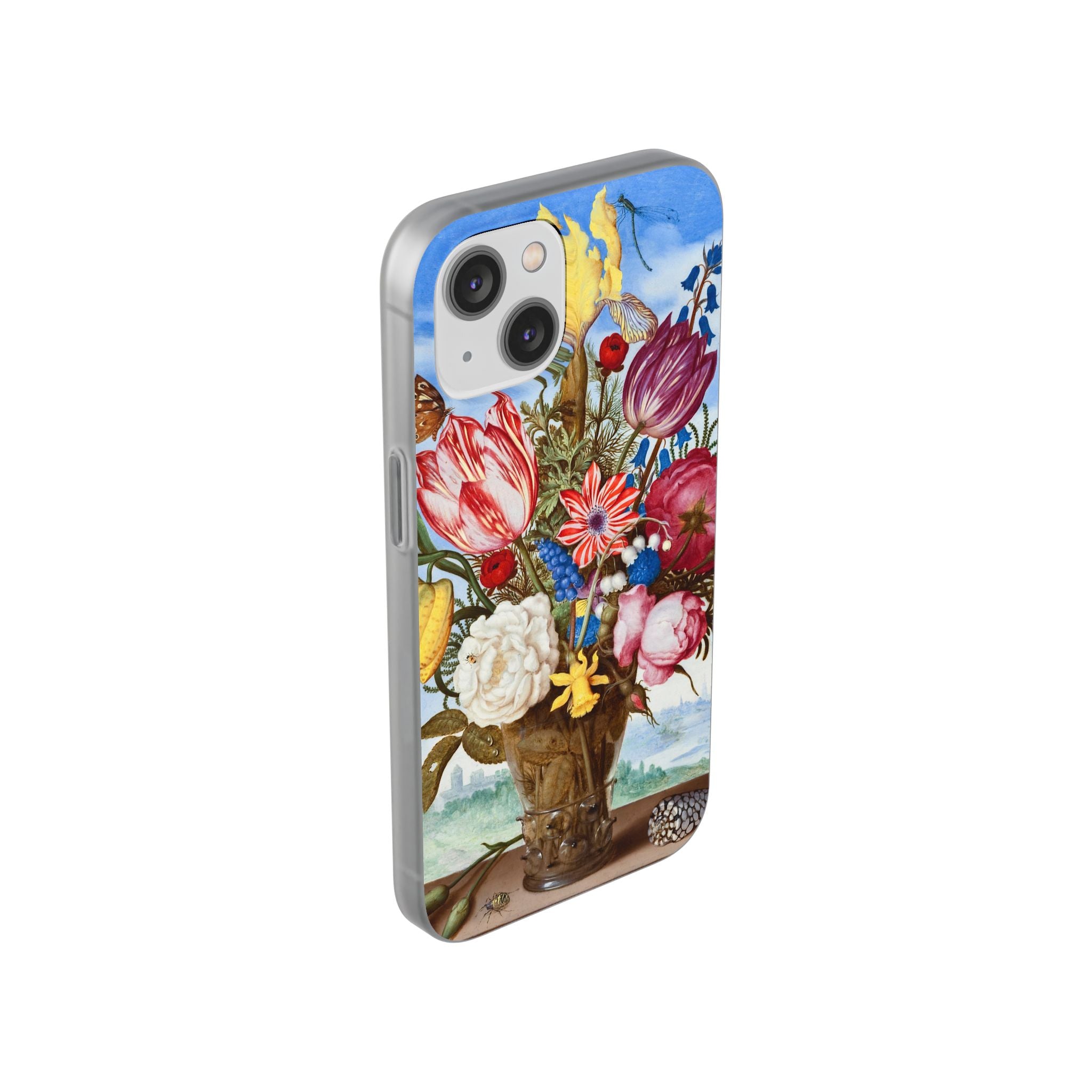 Bouquet of Flowers by Ambrosius Bosschaert - Flexi Case