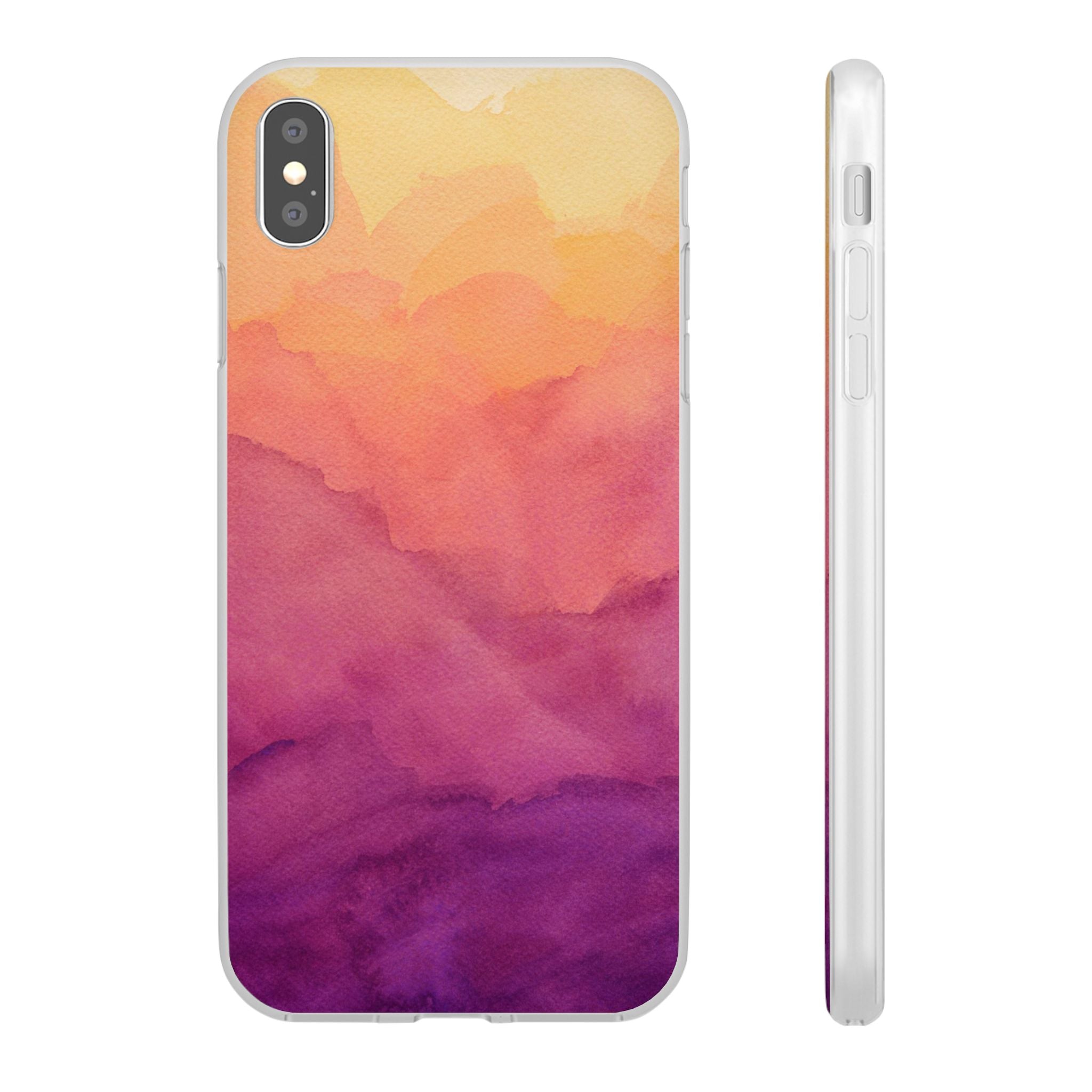 Watercolour Sunrise - Flexi Case