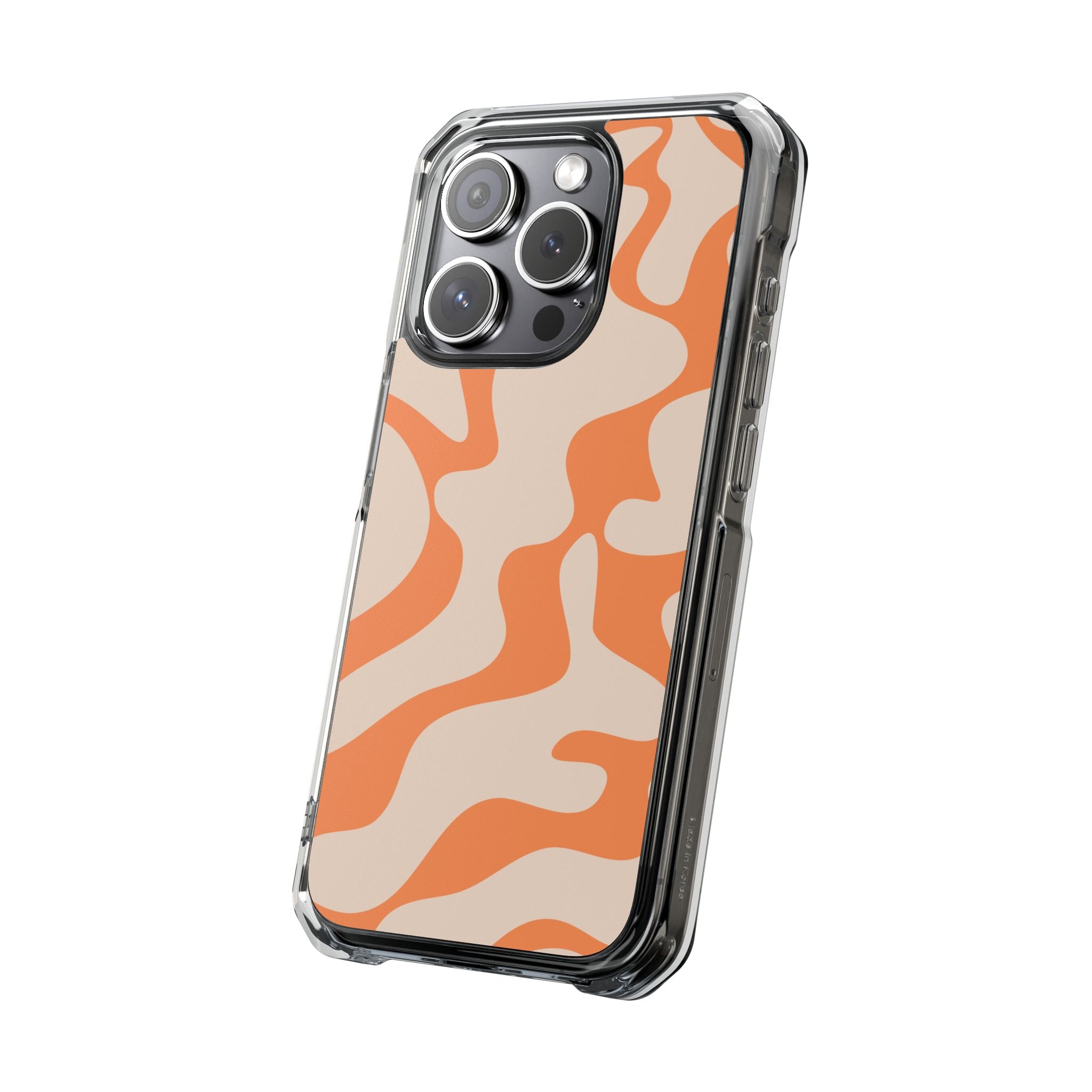 Retro Ripples - Magnetic Clear Impact Case