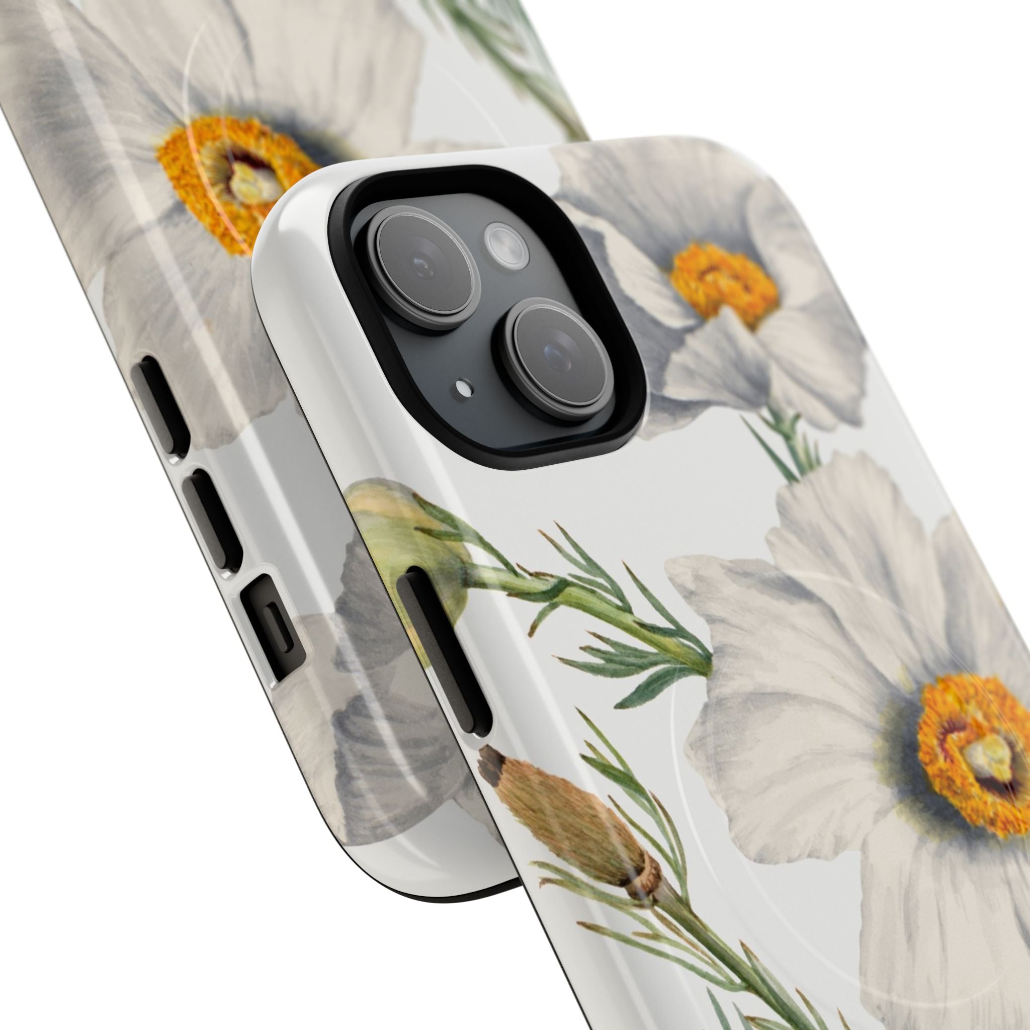 Matilija Poppy by Mary Vaux Walcott - Tough Magnetic Case