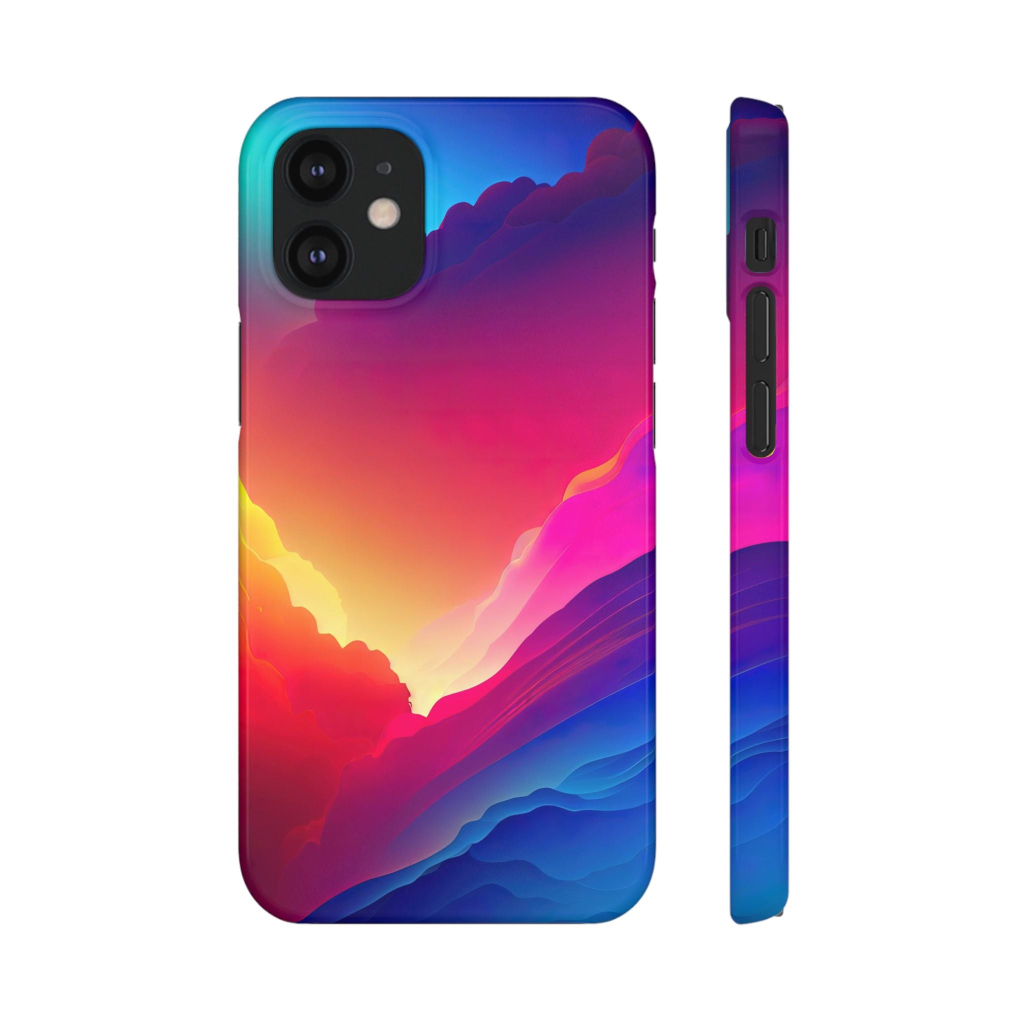 Rainbow Clouds - Snap Case