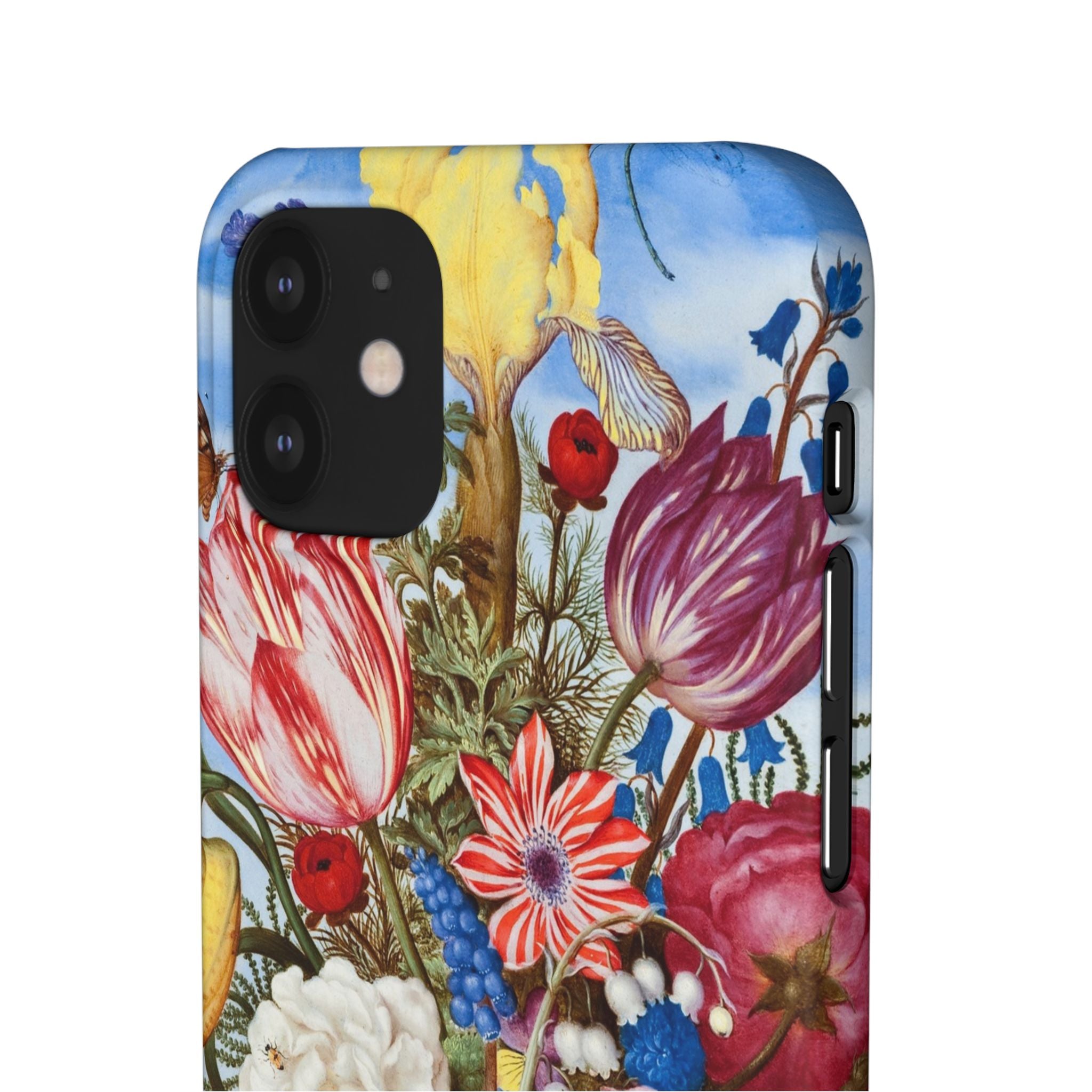 Bouquet of Flowers by Ambrosius Bosschaert - Snap Case