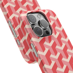 Image of Pink Geo - Snap Case