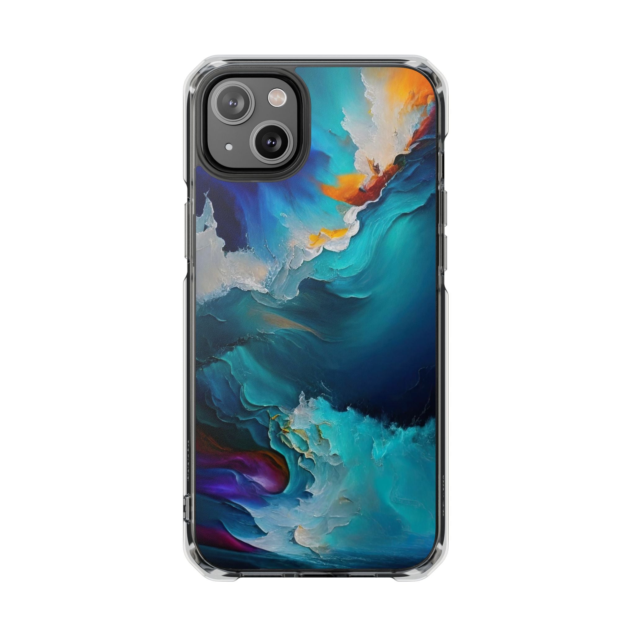 Brushstrokes - Magnetic Clear Impact Case