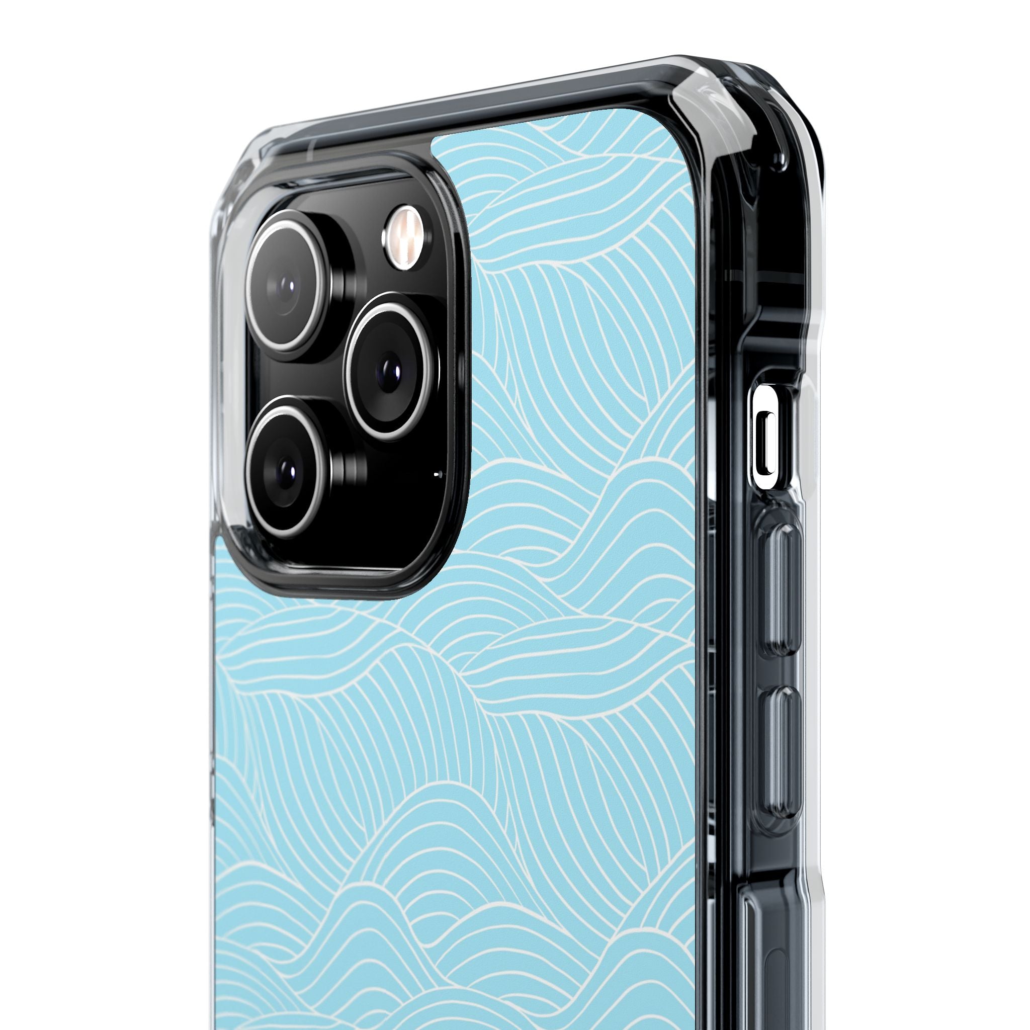 Ocean Lines - Magnetic Clear Impact Case