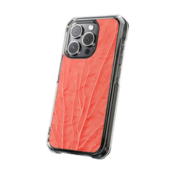 Image of Coral - Magnetic Clear Impact Case