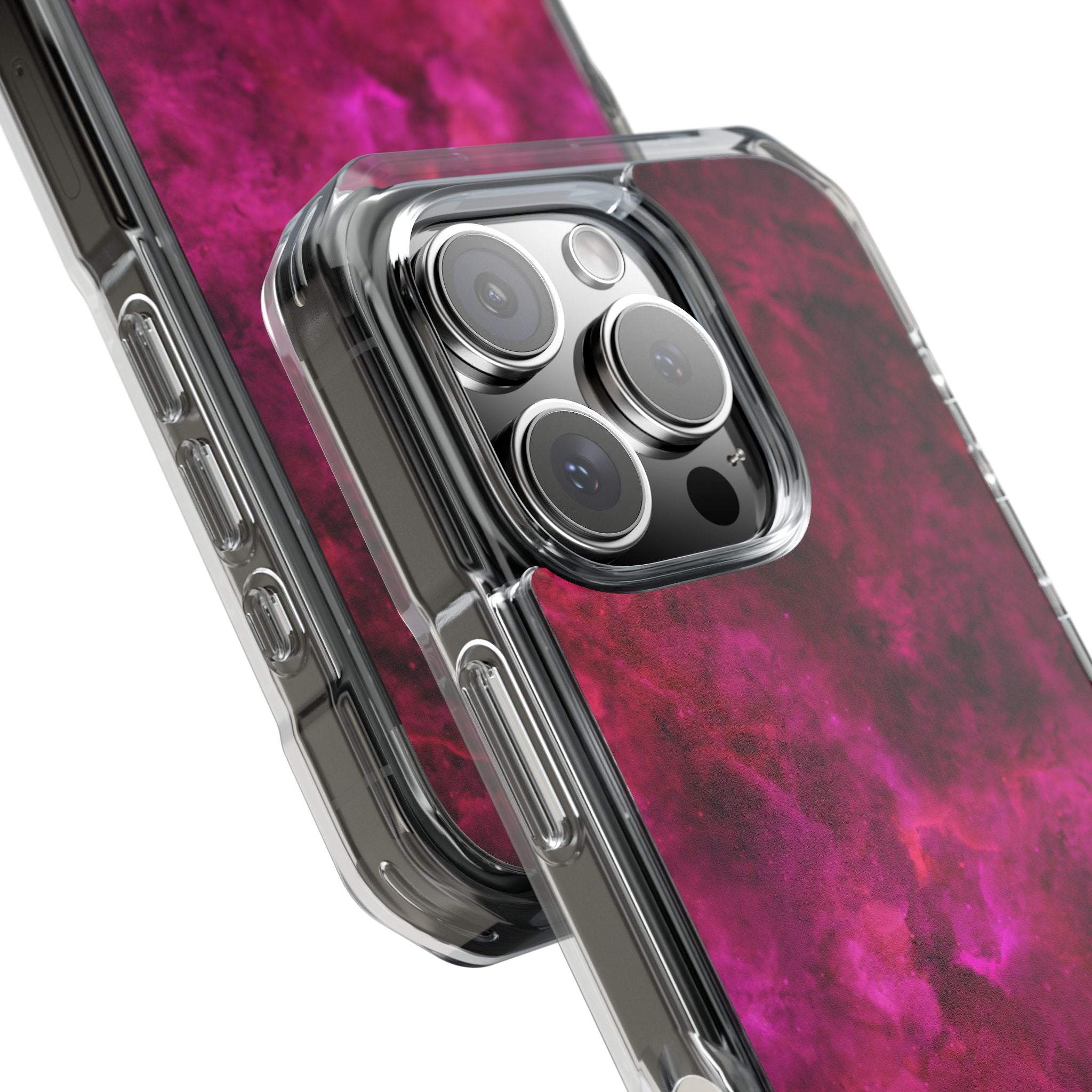 Cosmic Pink - Magnetic Clear Impact Case