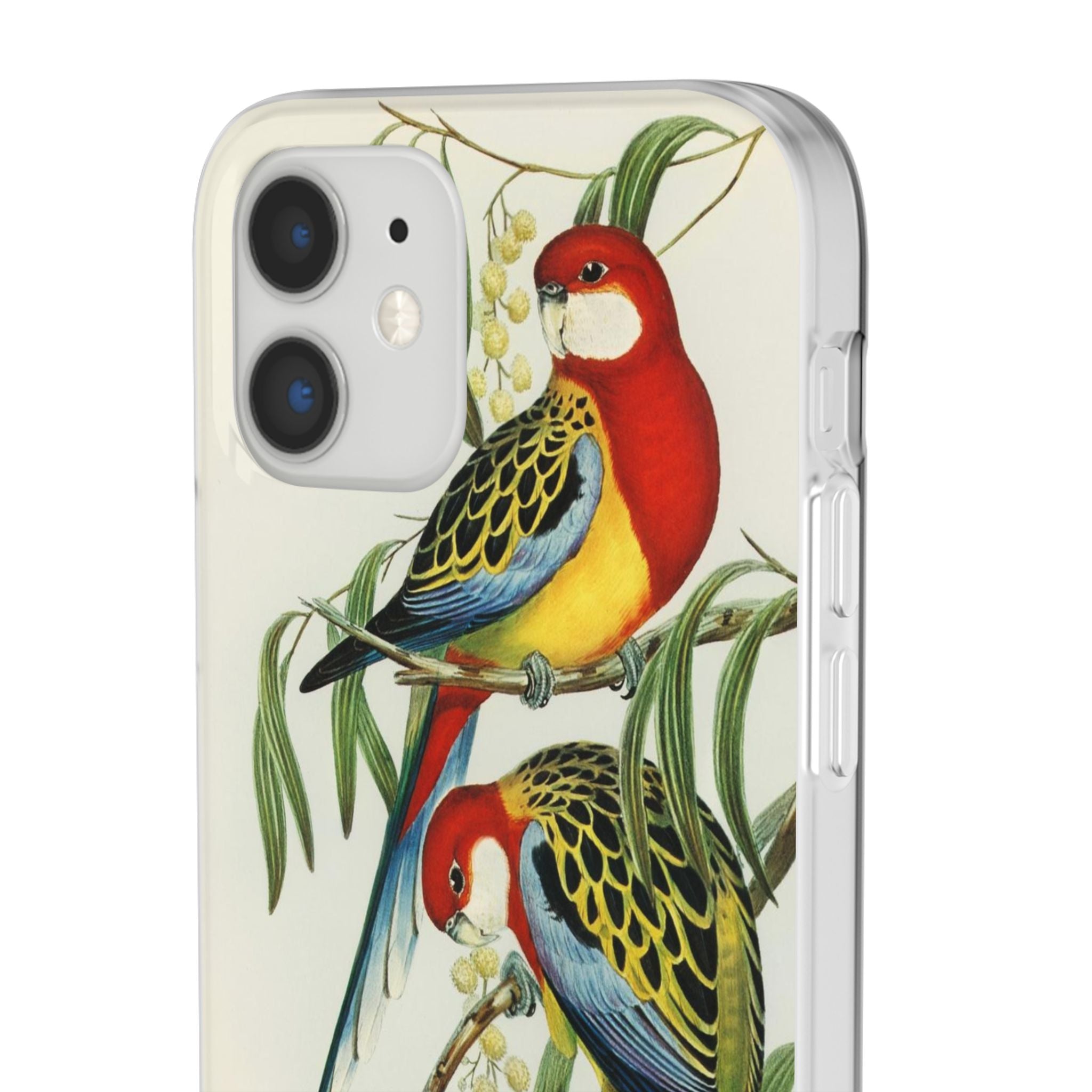 Rosehill Parakeet by Elizabeth Gould - Flexi Case