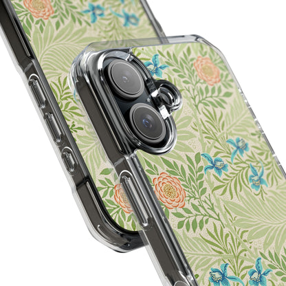 William Morris's Larkspur (1874) - Magnetic Clear Impact Case