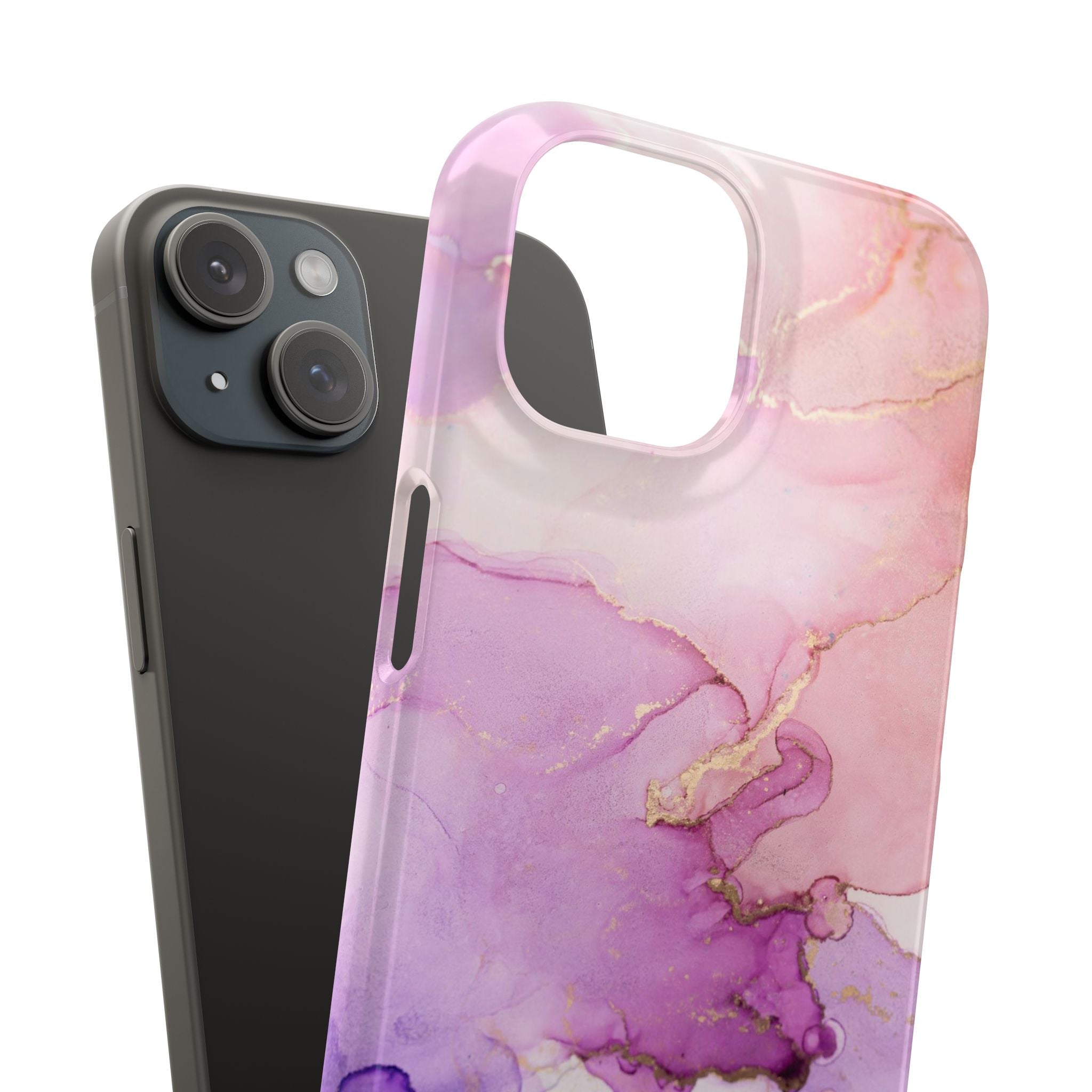 Pink Marble - Snap Case