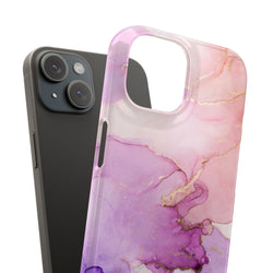 Image of Pink Marble - Snap Case