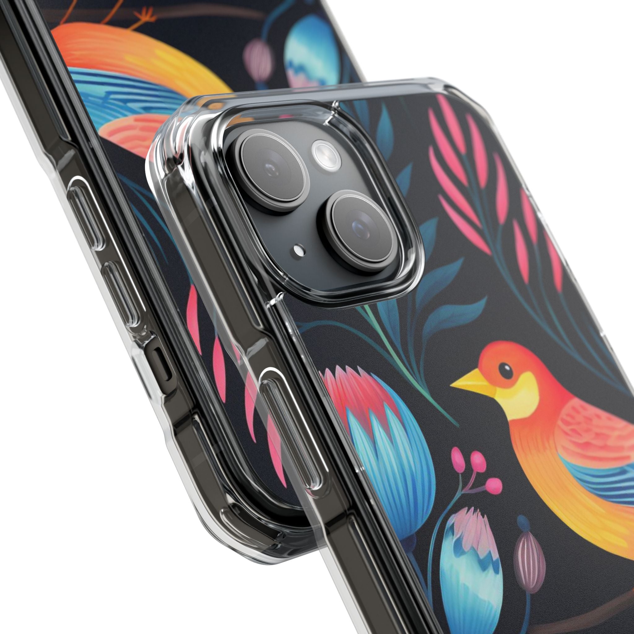 Bright Birds - Magnetic Clear Impact Case