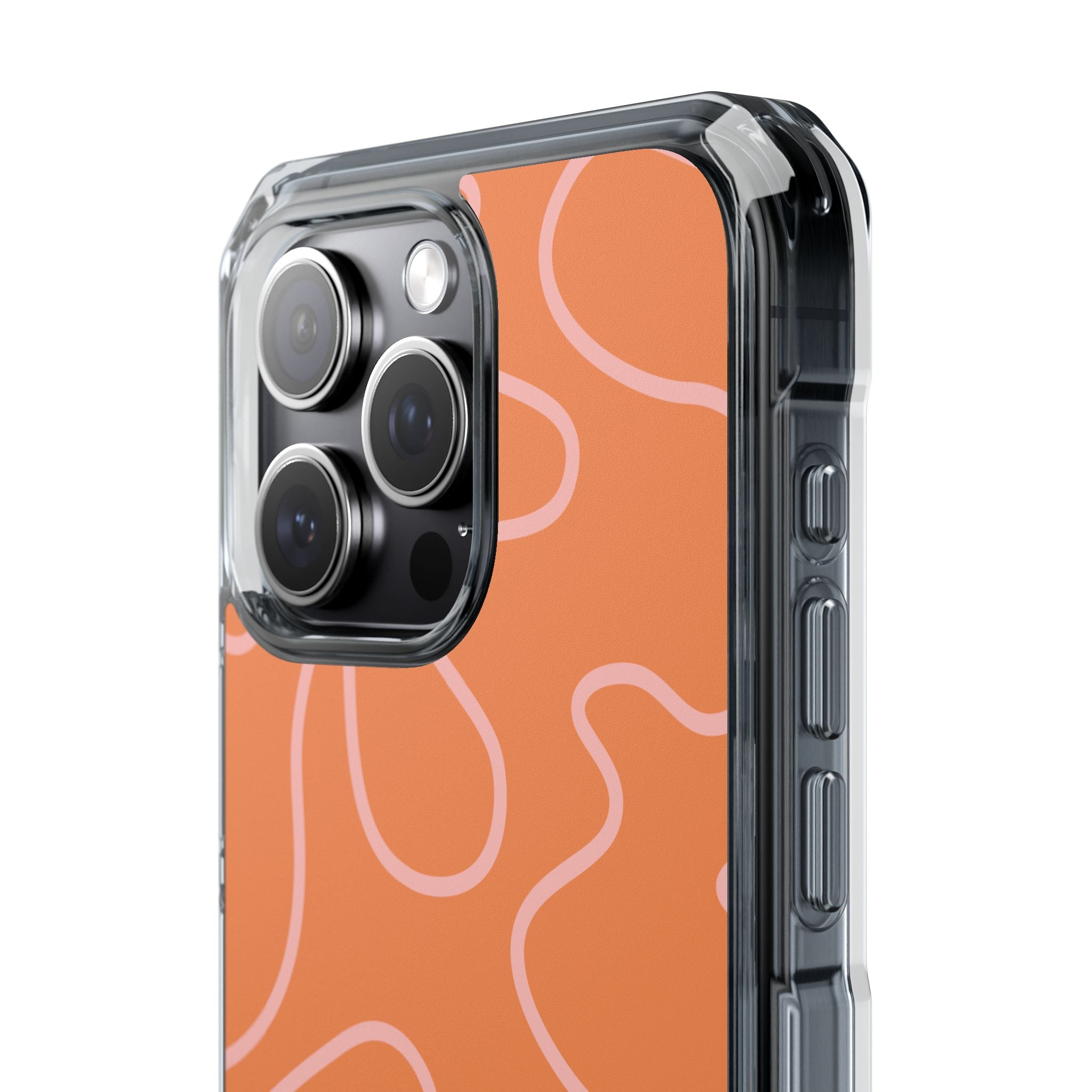 Retro Waves - Magnetic Clear Impact Case