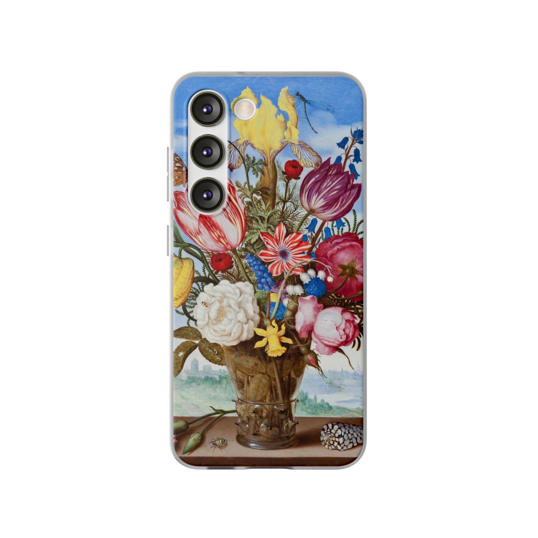 Bouquet of Flowers by Ambrosius Bosschaert - Flexi Case