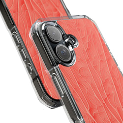 Image of Coral - Magnetic Clear Impact Case