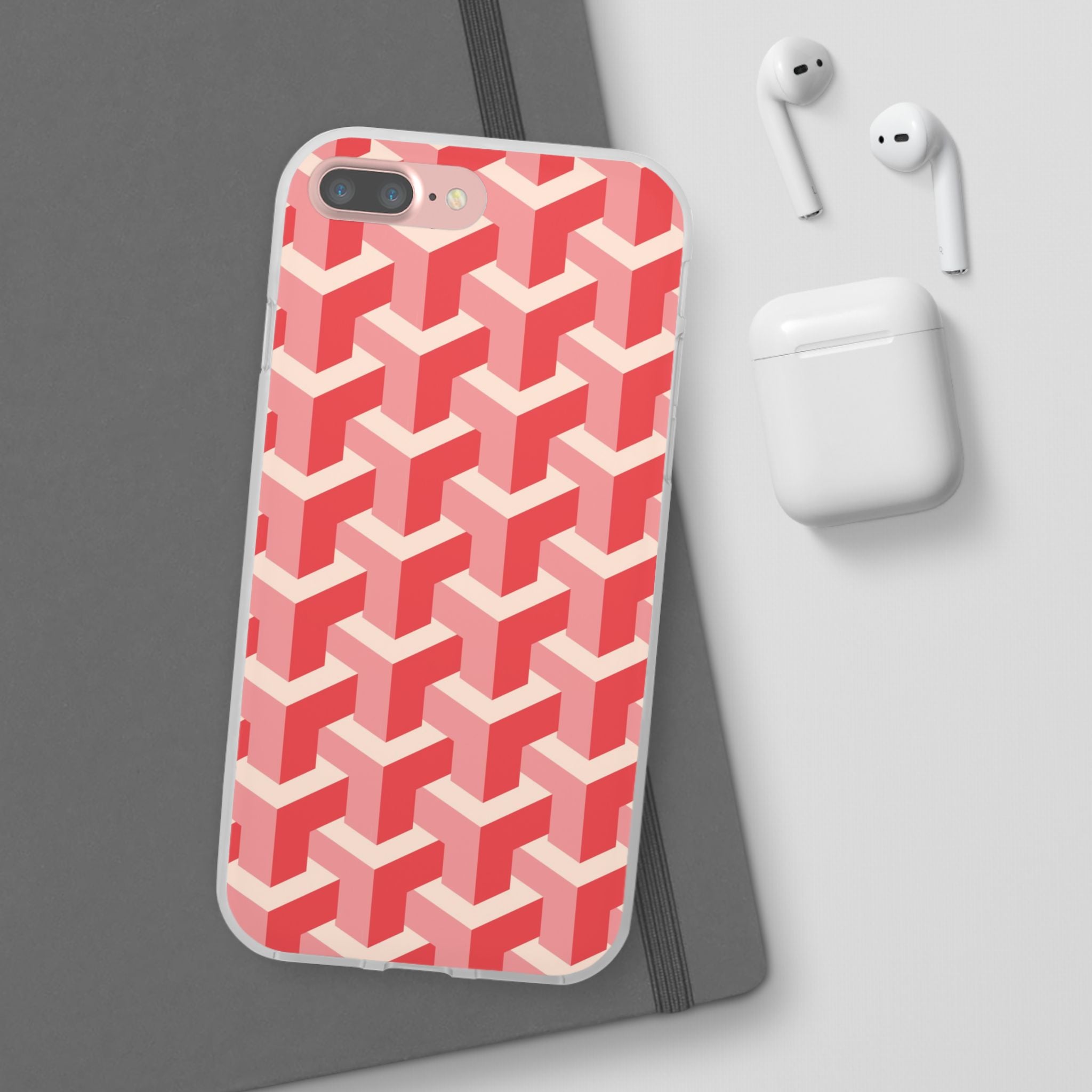 Pink Geo - Flexi Case