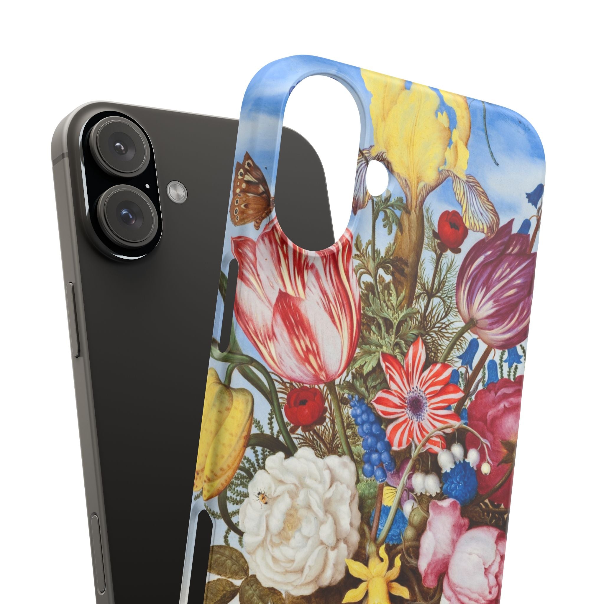 Bouquet of Flowers by Ambrosius Bosschaert - Snap Case