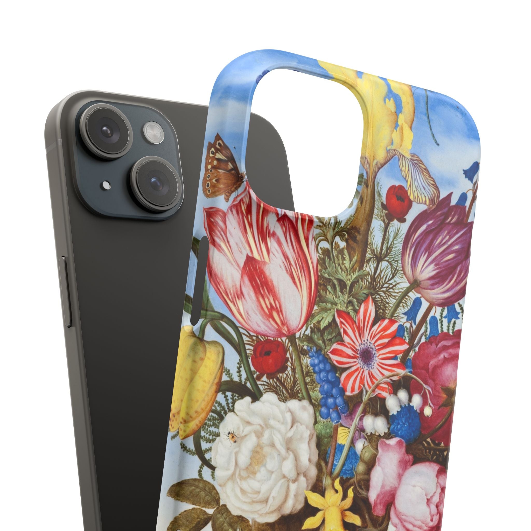 Bouquet of Flowers by Ambrosius Bosschaert - Snap Case