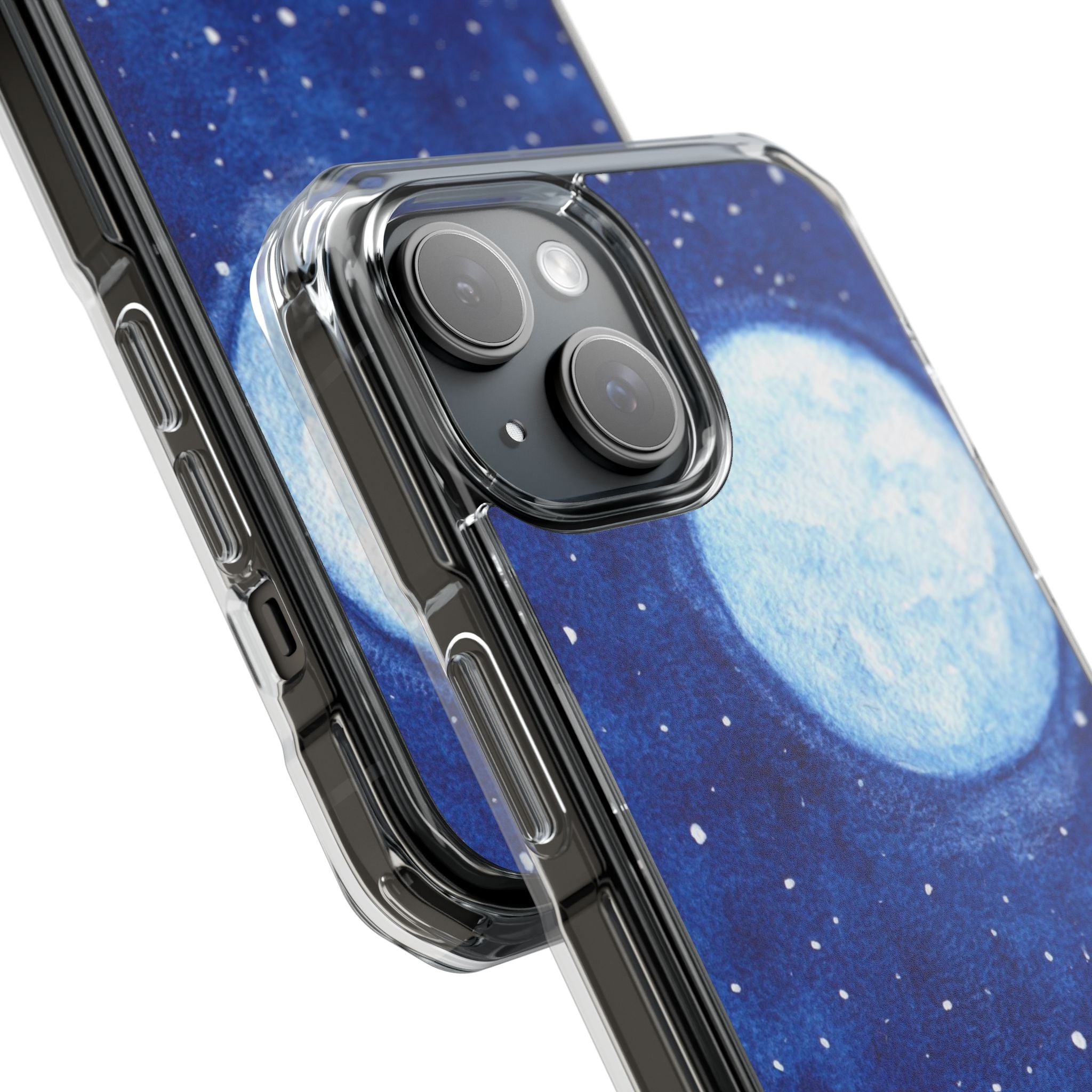 Night Moon - Magnetic Clear Impact Case