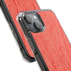 Image of Coral - Magnetic Clear Impact Case