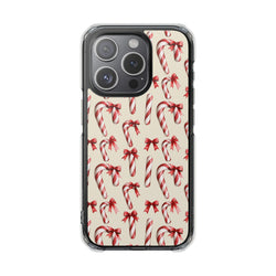 Image of Candy Cane Lane - Magnetic Clear Impact Case