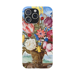 Image of Bouquet of Flowers by Ambrosius Bosschaert - Snap Case