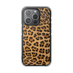 Image of Leopard - Magnetic Clear Impact Case