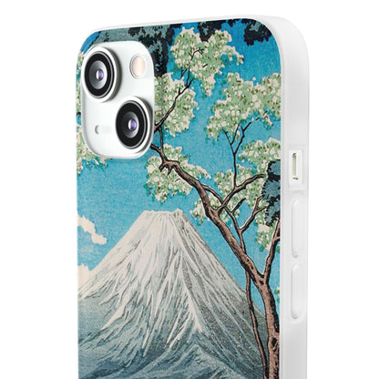 Mount Fuji from Lake Yamanaka - Flexi Case