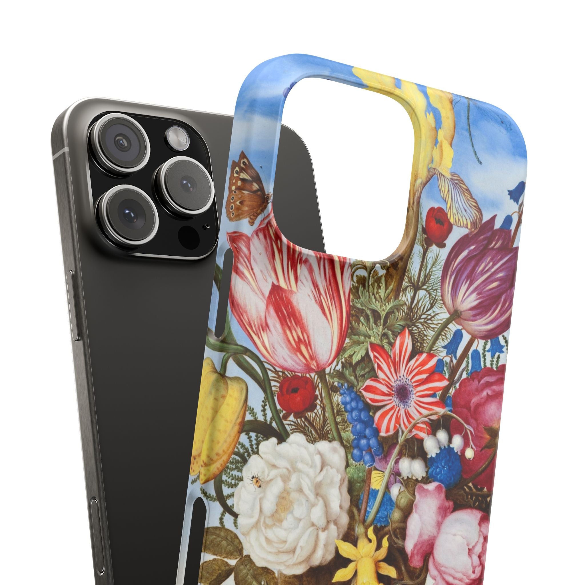 Bouquet of Flowers by Ambrosius Bosschaert - Snap Case