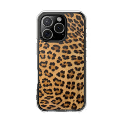 Image of Leopard - Magnetic Clear Impact Case