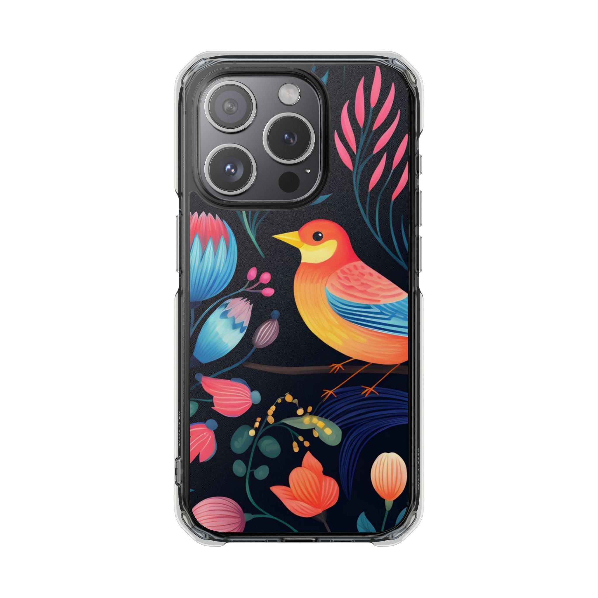 Bright Birds - Magnetic Clear Impact Case