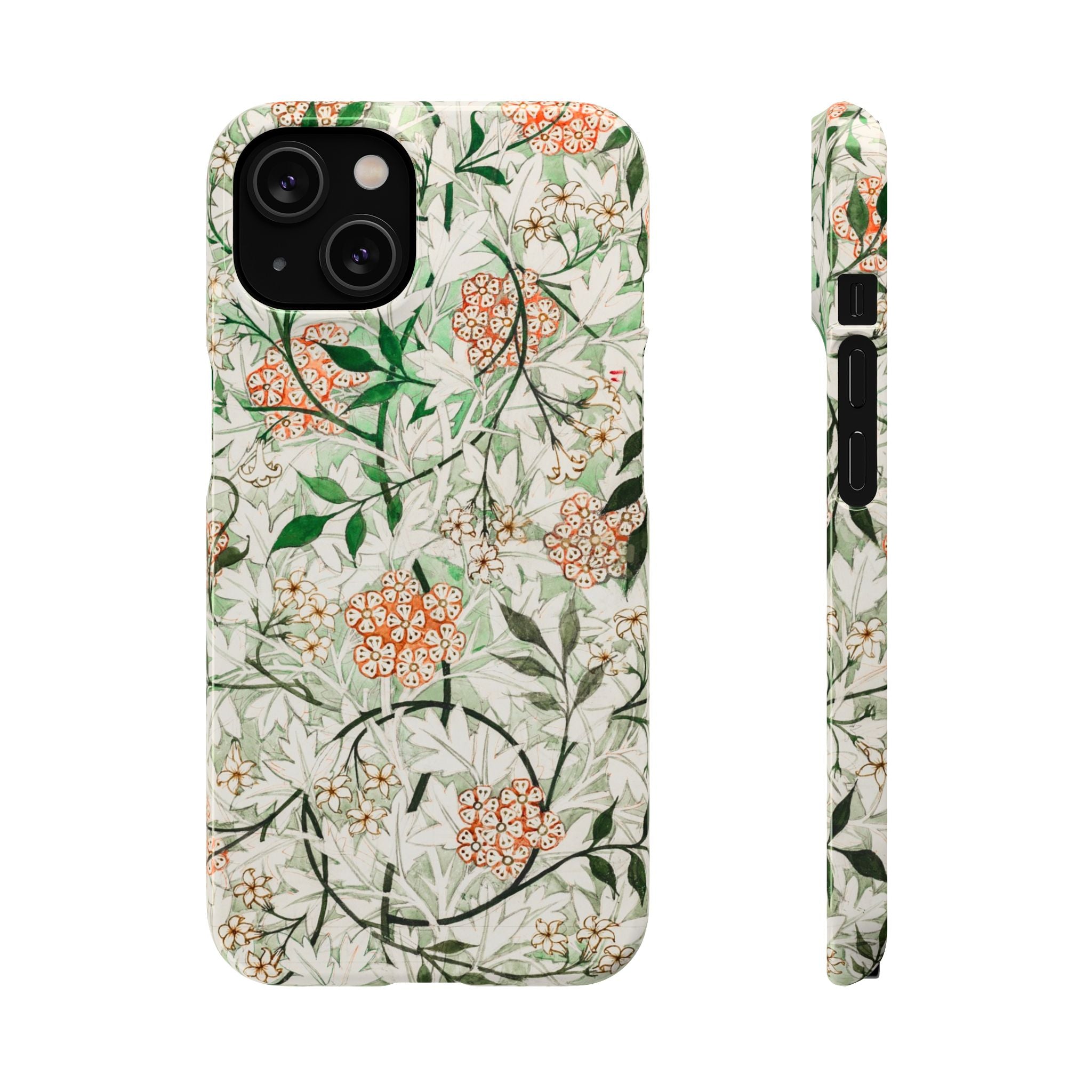 William Morris's (1834-1896) famous Jasmine pattern artwork - Snap Case