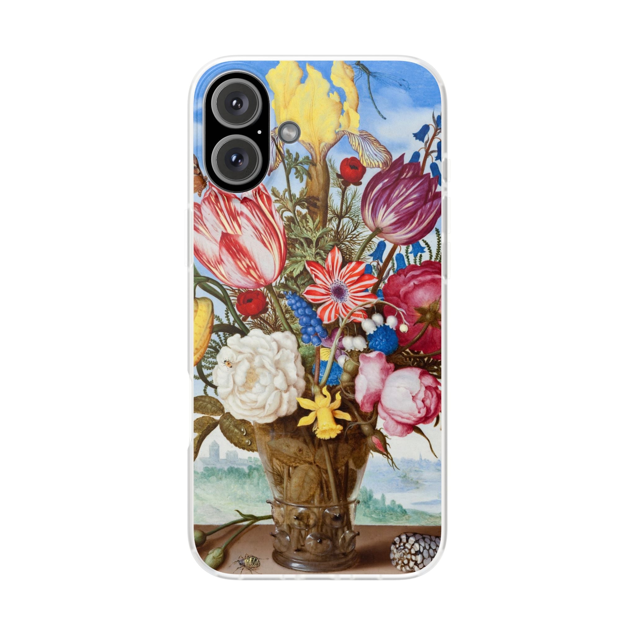 Bouquet of Flowers by Ambrosius Bosschaert - Flexi Case