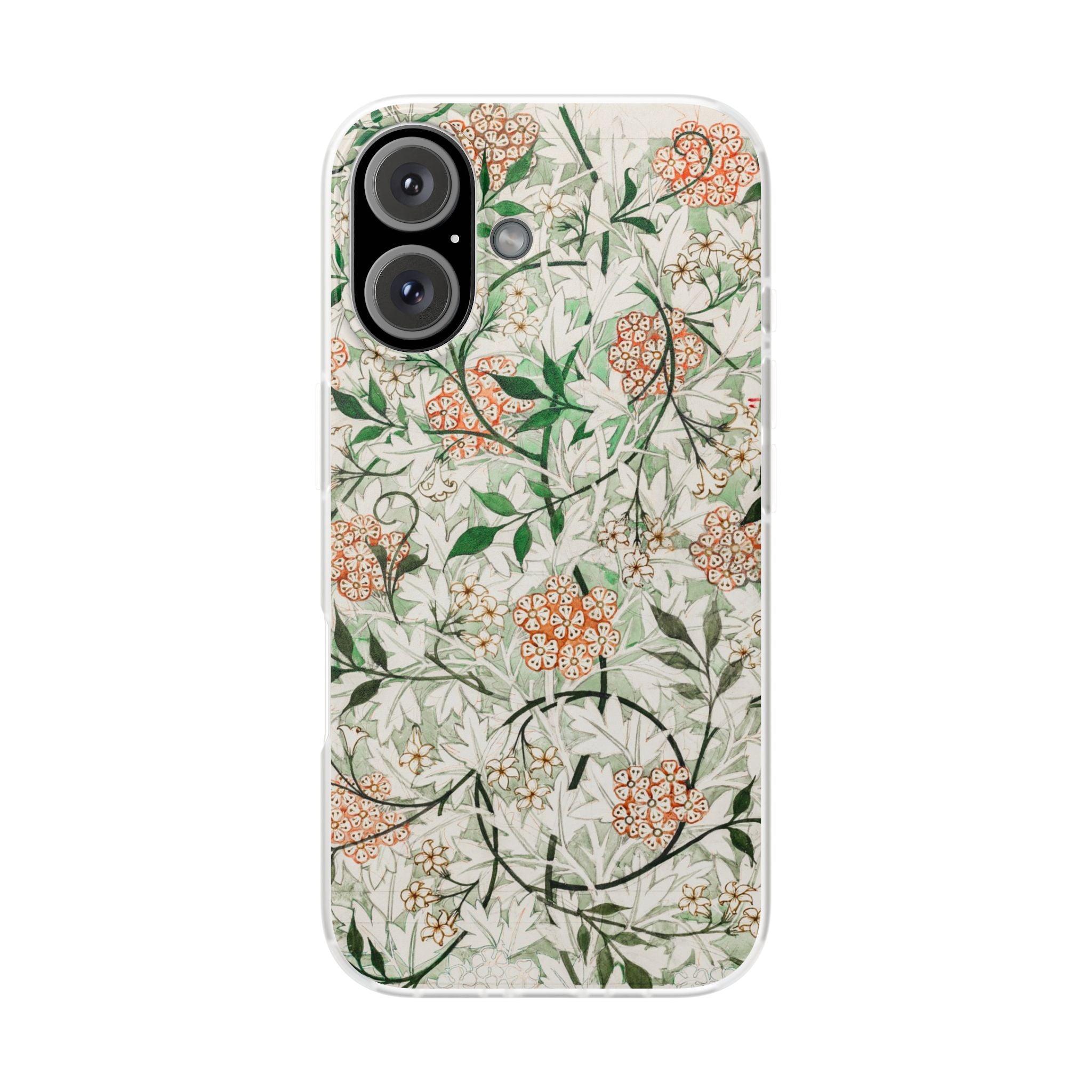 William Morris's (1834-1896) famous Jasmine pattern artwork - Flexi Case