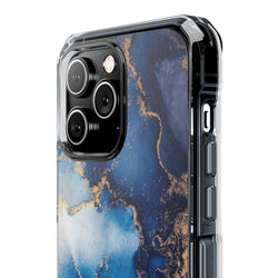 Image of Gold Flecks - Magnetic Clear Impact Case